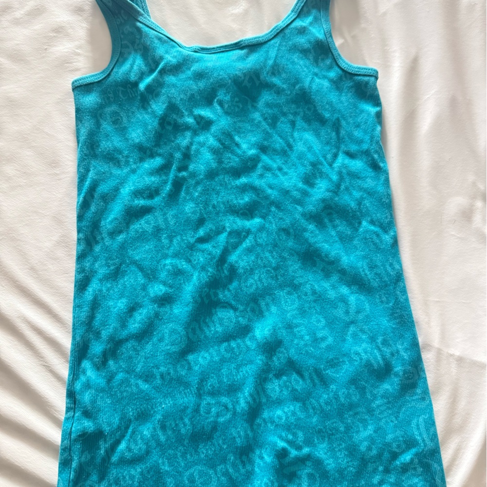Harley-Davidson Teal Tank Top